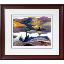 GENERIC Franklin Carmichael "mirror Lake" Group Of Seven Print