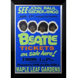 AUTOGRAPH AUTHENTIC The Beatles Live At Maple Leaf Gardens 1966Toronto