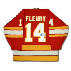 AUTOGRAPH AUTHENTIC Theoren Fleury Autographed Calgary Flames Jersey In Multicolor