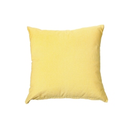 MAISON CONCEPTS Chambray Cushion With Zipper (Yellow) - Set Of 2
