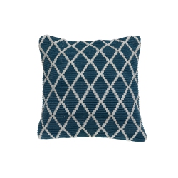 MAISON CONCEPTS Ribbed Diamond Cushion (Teal) - Set Of 2