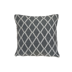 MAISON CONCEPTS Ribbed Diamond Cushion (Gray) - Set Of 2