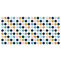 RoomMates Dot Wall Decals - Pink/Yellow/Blue Dot