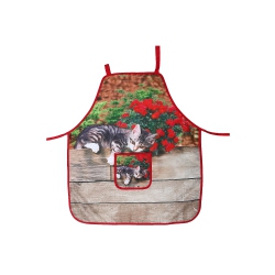 MAISON CONCEPTS Apron With Pocket (Lazy Cat) - Set Of 2