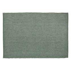 MAISON CONCEPTS Chambray Ribbed Placemat (Mint Green) - Set Of 12