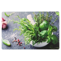 MAISON CONCEPTS Plastic Placemat (Mortar And Pestle) - Set Of 12