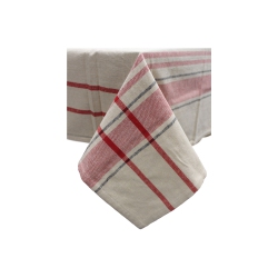 MAISON CONCEPTS French Border Tablecloth (60 X 90) (Taupe)