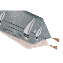 MAISON CONCEPTS Tapestry Table Runner (Sailboat) (54")