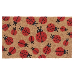 MAISON CONCEPTS Coir Door Mat (Crawling Ladybugs)