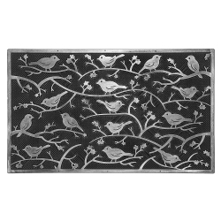 MAISON CONCEPTS Rubber Mat (Birds On Branches)