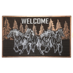MAISON CONCEPTS Rubber Mat (Running Horses)