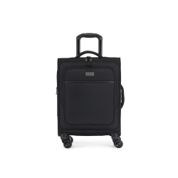 BUGATTI -The Ultimate - Hardside Carry-On Luggage With Expansion - In Black