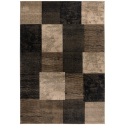 RUG BRANCH Contemporary Geometric Checkered Indoor Rug
