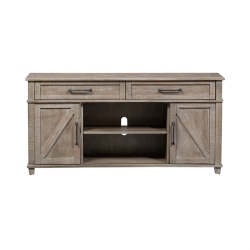 BOWERY HILL Transitional Sofa Table In In Tan