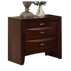 BOWERY HILL Nightstand In Espresso