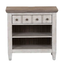 LIBERTY Furniture Heartland 1 Drawer Night Stand W/ Charging Station