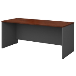 KINGFISHER LANE 72" Desk Shell In Hansen Cherry