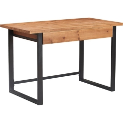 SERTA AT HOME Serta Leighton Writing Desk Wood And Metal In Black