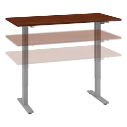 BBF Move 40 Series 60W Height Adjustable Desk In Hansen Cherry - Engineered Wood