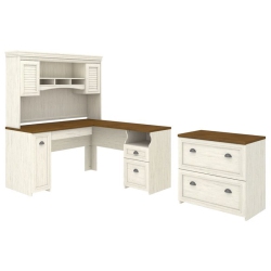 SCRANTON & CO 3 Piece Office Set In Antique In White