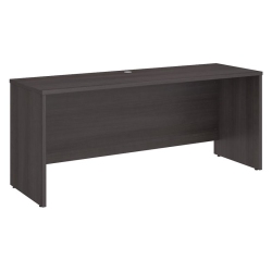 BBF Studio C 72W X 24D Credenza Desk In Storm - Engineered Wood In Gray