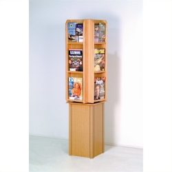 PEMBERLY ROW 12 Magazine 24 Brochure Spinning Rack