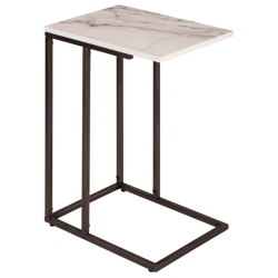 SERTA AT HOME Harton Side Table In Midnight In Black