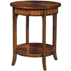 BOWERY HILL Contemporary End Table In Old Barn