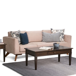 ATLIN DESIGNS Coffee Table In Tobacco In Brown