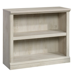 PEMBERLY ROW 2 Shelf Bookcase In Chalked Chestnut