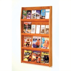 PEMBERLY ROW Literature Holder In Medium Oak