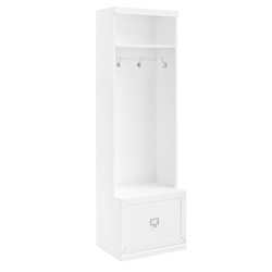 CROSLEY FURNITURE Harper Hall Tree In In White