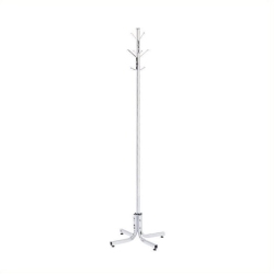 PEMBERLY ROW Chrome Standing Coat Rack