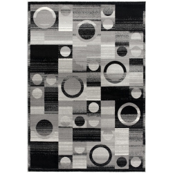 RUG BRANCH Modern Geometric Checkered Indoor Rug