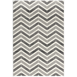 RUG BRANCH Modern Geometric Wave Indoor Rug