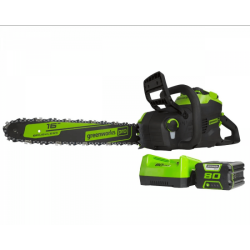 GREENWORKS Pro 80V 16-Inch Brushless Chainsaw With 2.0 Ah Battery Included Cs80L211