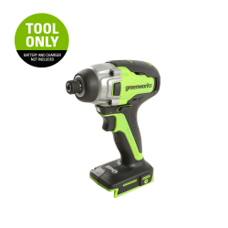 GREENWORKS G24V Brushless Impact Driver, Battery And Charger Not Included