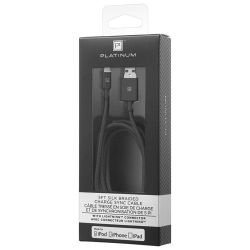 PLATINUM - Pt-Mmcbt2 5' Micro USB Braided In Black