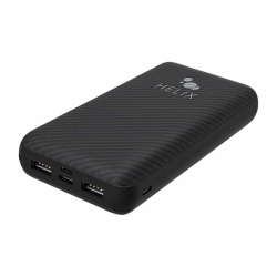 HELIX/RETRAK Turbovolt+ 20000 Mah Power Bank With USB-A And USB-C Ports | In Black