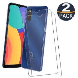 CSMART 【2 Packs】 Premium Tempered Glass Screen Protector for Zte Blade A7P, Case Friendly & Bubble Free
