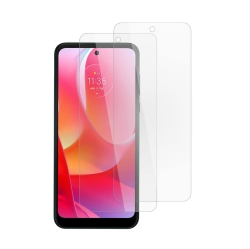 CSMART 【2 Packs】 Cs Tempered Glass Screen Protector for Motorola Moto G Power (2022) (2024) / G Play (2023), Case Friendly & Bubble Free