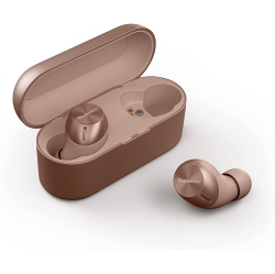 TECHNICS True Wireless Earbuds With 4 Silicone Earpiece Sizes, Rose Gold, Earpieces Set: Xs, S, M, L In Pink