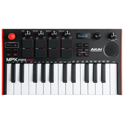 Akai MPK Mini Play MK3 MIDI Controller with Speakers & Software 