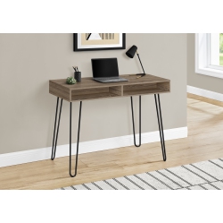 MONARCH SPECIALTIES I 7772 Computer Desk 40"l Dark Taupe Metal In Black