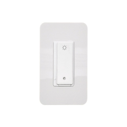 NEXXT Smart Home Wifi Dimmer Switch Single Pole Voice Control Alexa/google - Manual & Remote Dimming - In White