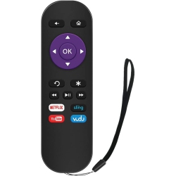 ALBERTATECH Replacement Remote Control for Roku Box Model: Roku 1, Roku 2(HD, Xd, Xs), Roku 3, Roku Lt, HD, Xd, Xds, Roku