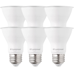 ALBERTATECH Flood-7W (50W) 550 Lumens Daylight 5000K Dimmable Led Light Bulb-6 Pack, Par20, Bright In White