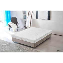REST THERAPY 6 Inch Exhilarate Tri Fold Bamboo Cool Gel Memory Foam Mattress (Full)
