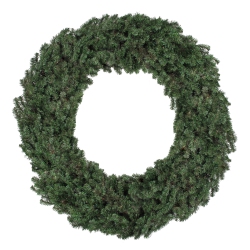 NORTHLIGHT Commercial Size Canadian Pine Artificial Christmas Wreath - 10Ft, Unlit