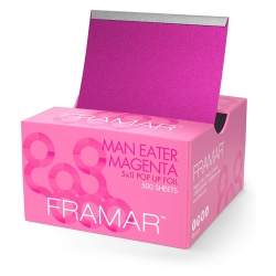 FRAMAR 5 X 11 Pop Up Hair Foil 500 Sheets In Magenta